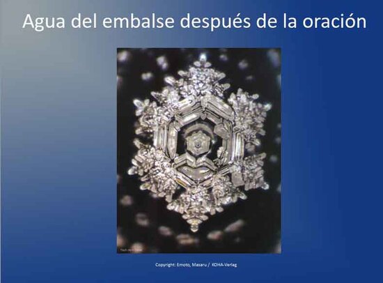 emoto cristales de agua oración