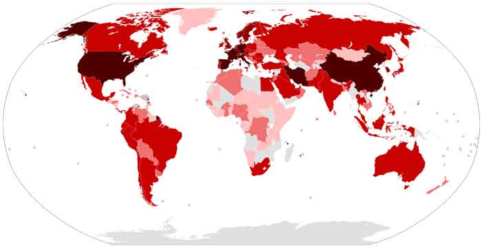 coronavirus - God's punishment - global spread