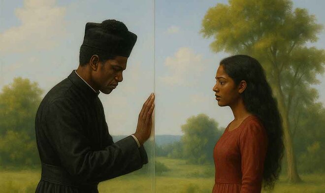 Celibacy as a highly effective subtle barrier between men and women